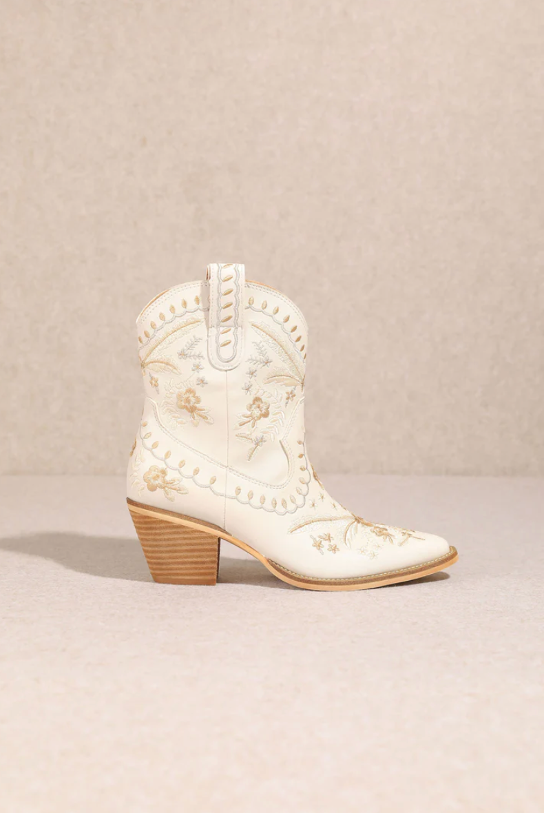 Corral Embroidered Cowboy Booties