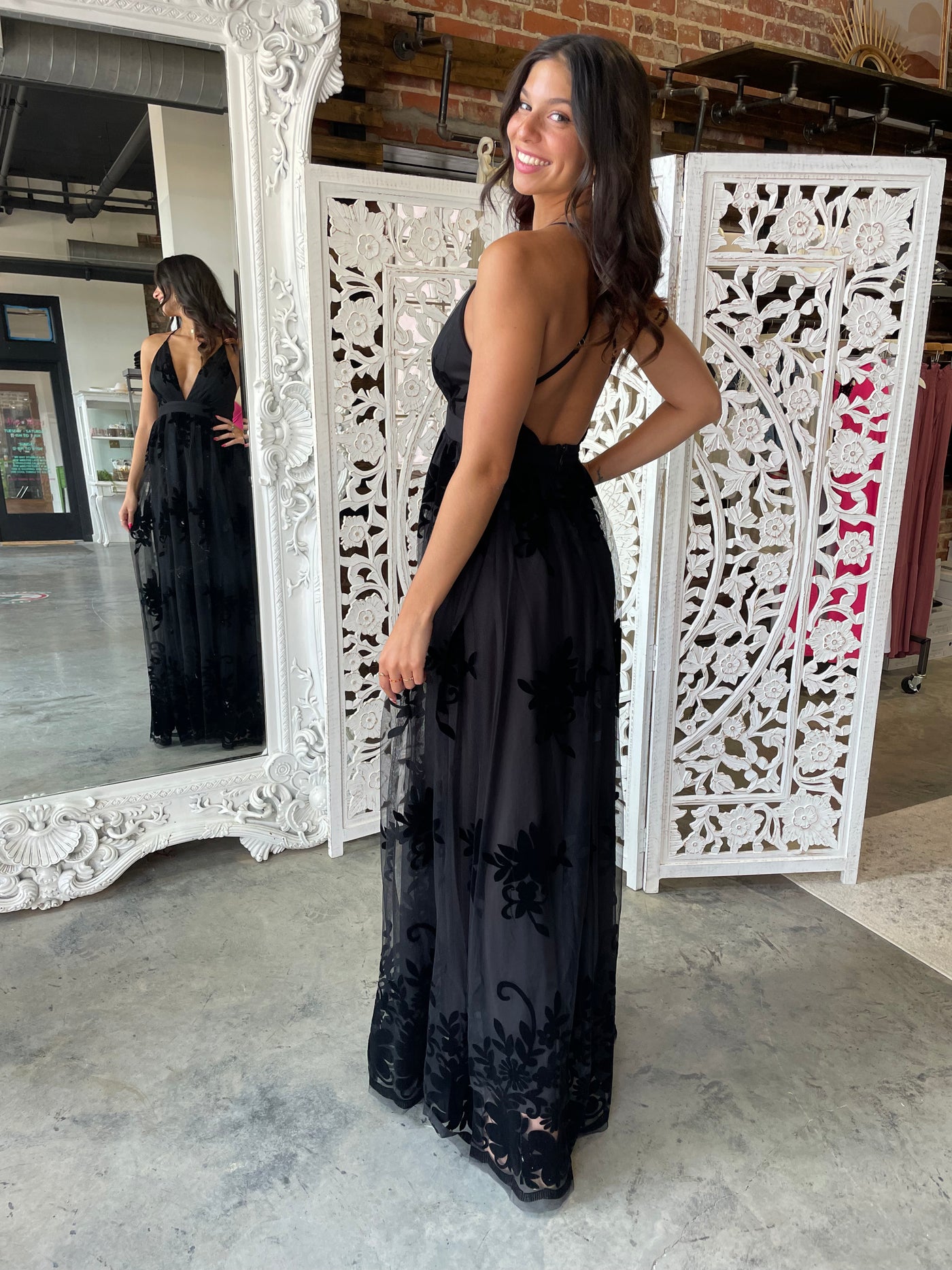 All My Love Maxi Gown (Black)