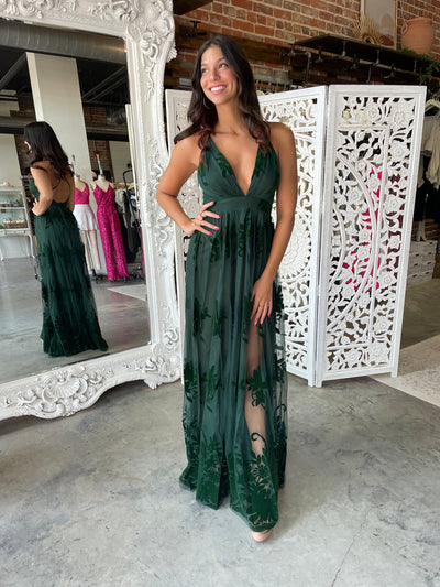 All My Love Maxi Gown (Hunter Green)