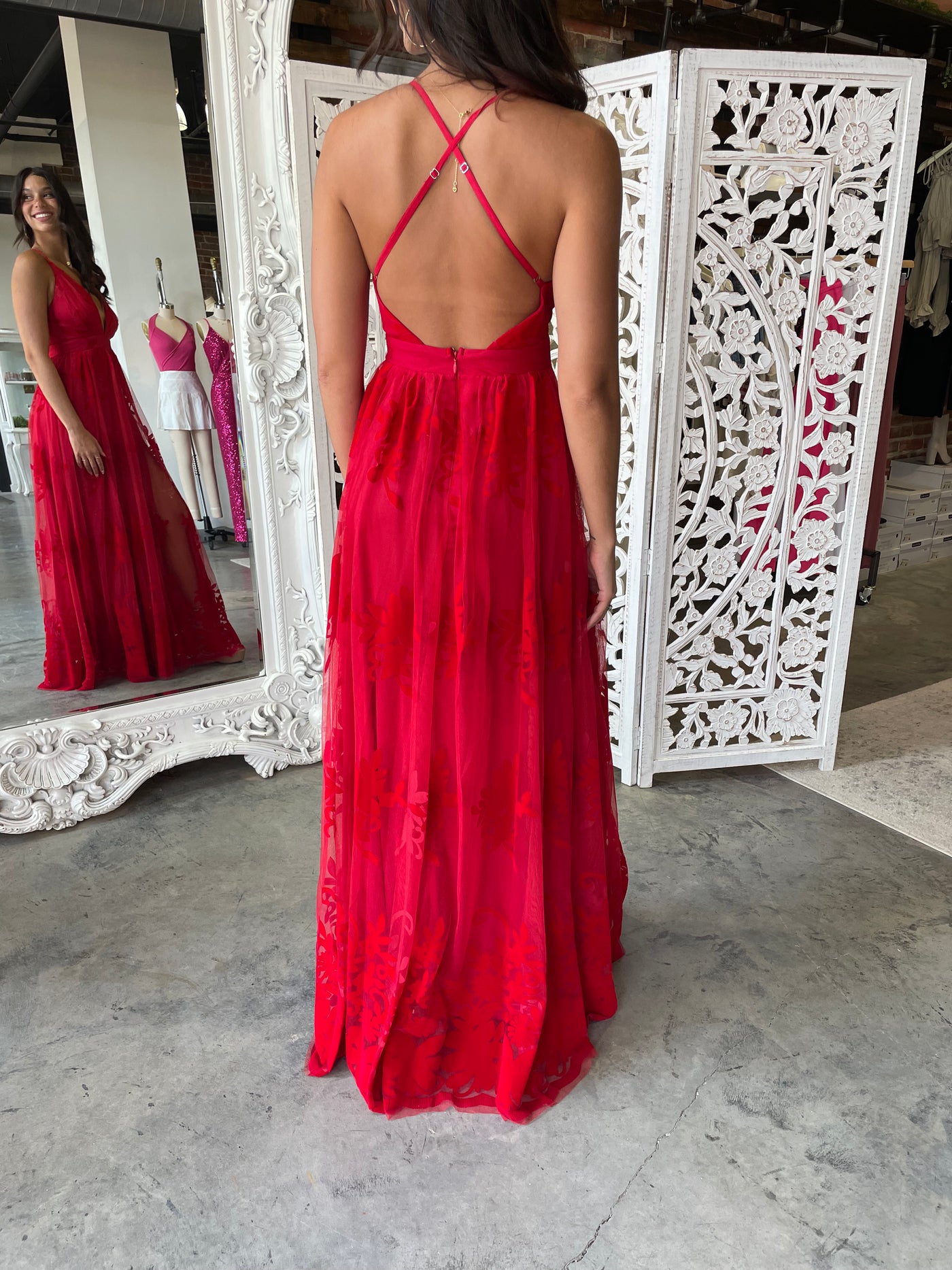 All My Love Maxi Gown (Red)