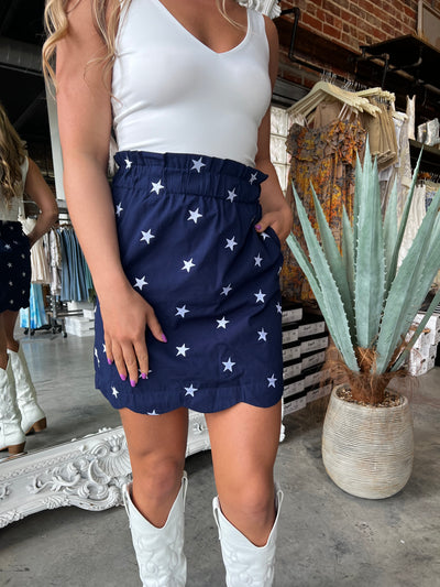Scallop Star Skirt FINAL SALE