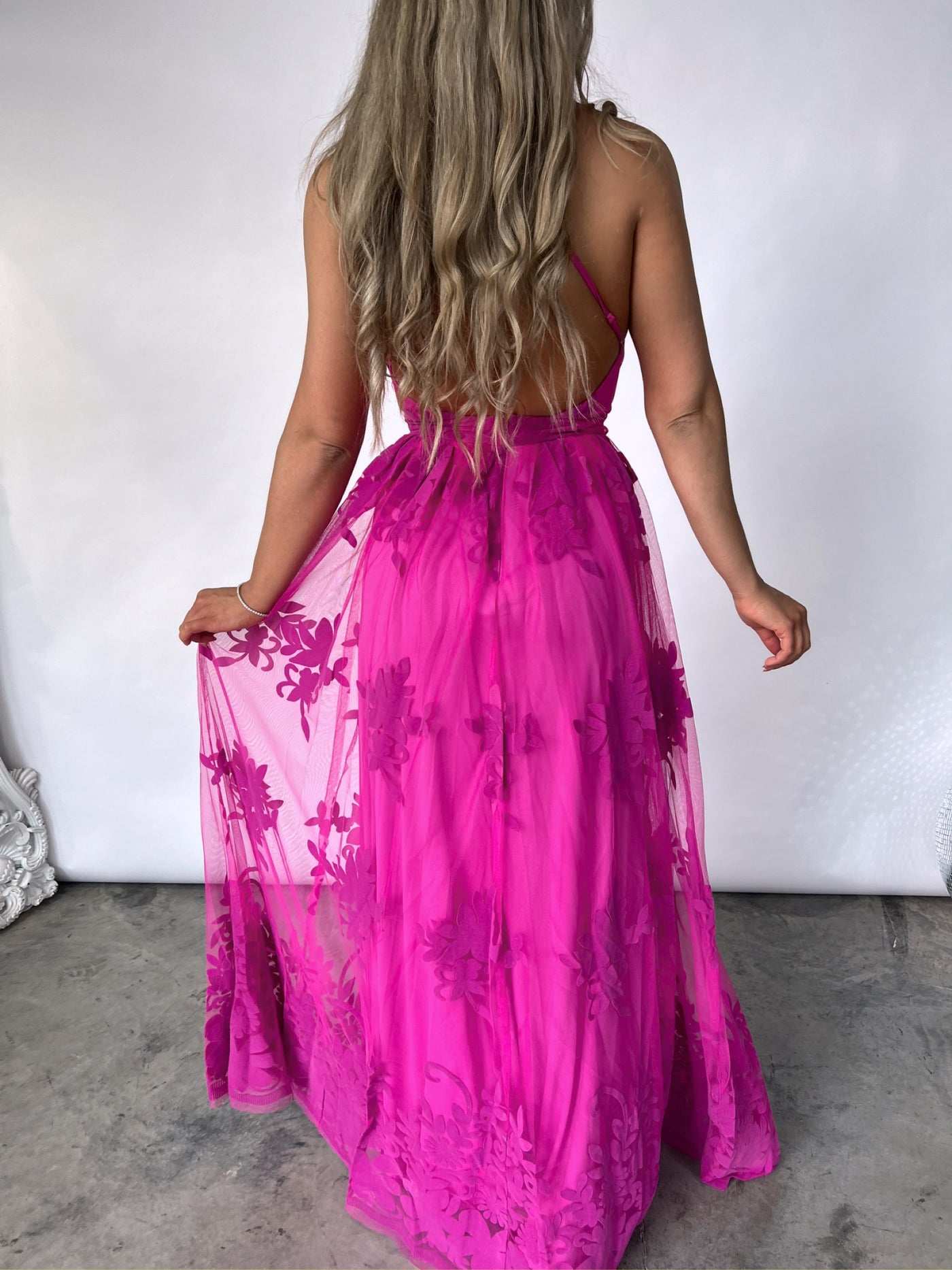 All My Love Maxi Gown (Magenta)