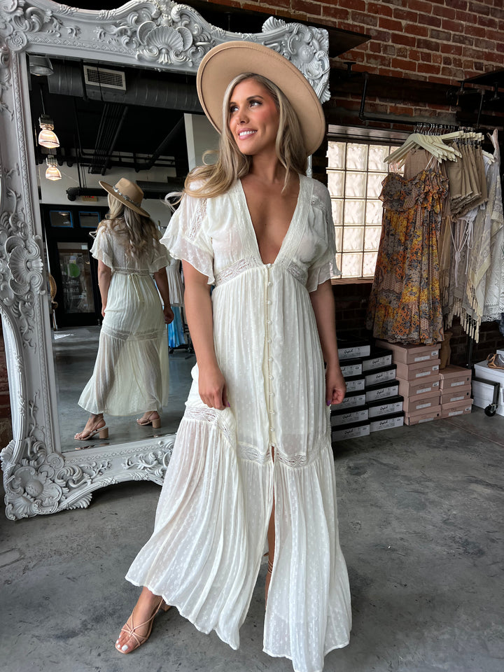 Here She Comes Midi Dress FINAL SALE – Southern Alternative