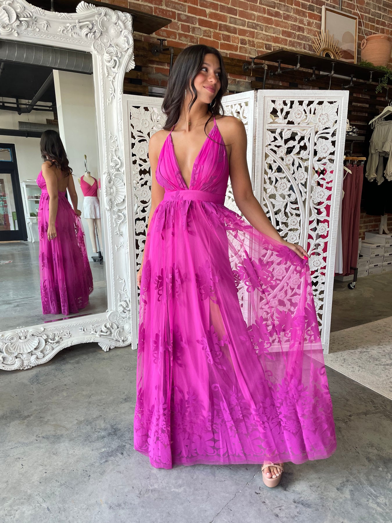 All My Love Maxi Gown (Magenta) Southern Alternative All My Love Maxi Gown (Magenta) Southern Alternative