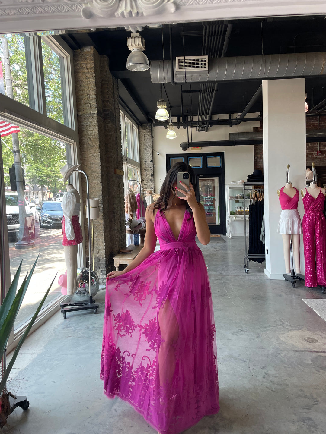 All My Love Maxi Gown (Magenta) All My Love Maxi Gown (Magenta)
