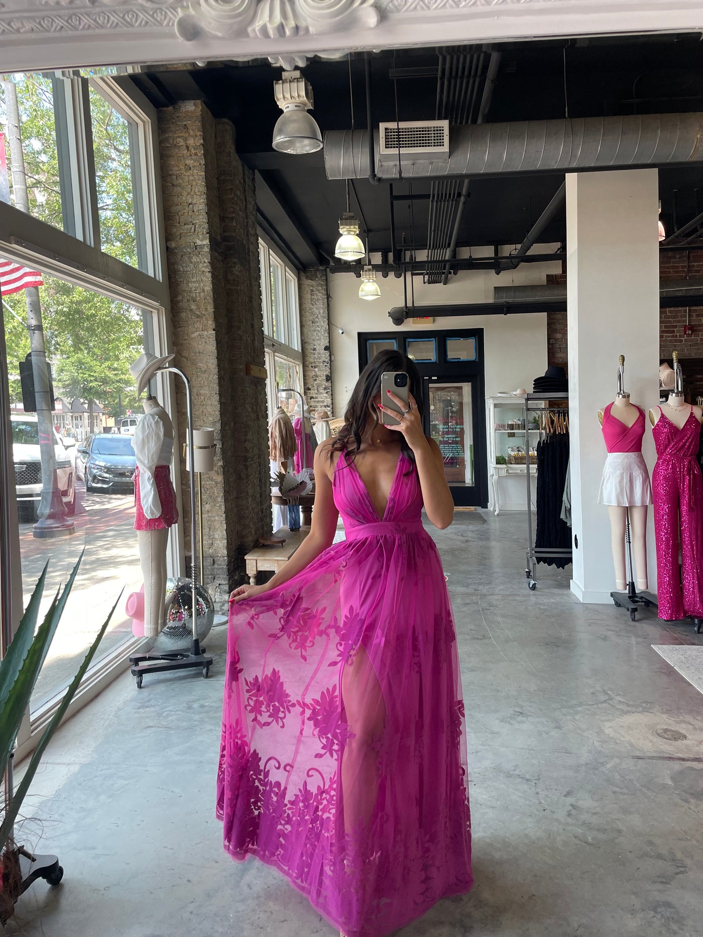 All My Love Maxi Gown (Magenta)