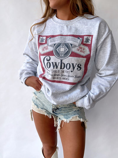 Cowboys Graphic Sweater