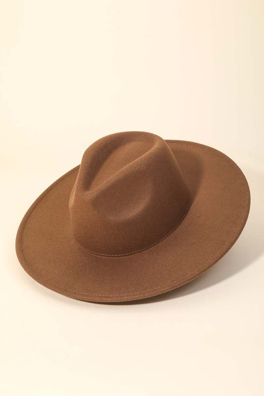 Made For You Wide Brim Hat (Khaki)