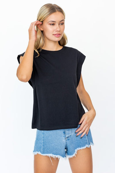 Come and Get It Muscle Tee (Black) FINAL SALE