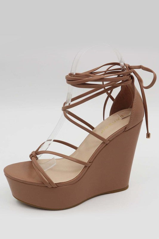 Charisma Strappy Wedges FINAL SALE