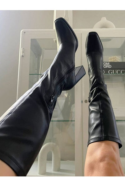 Too Cool Black Boots FINAL SALE