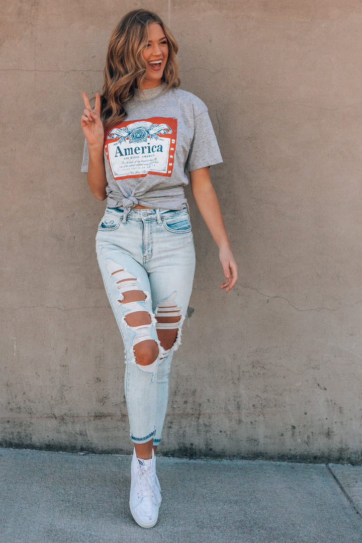 Weekender Distressed Skinny Jeans FINAL SALE