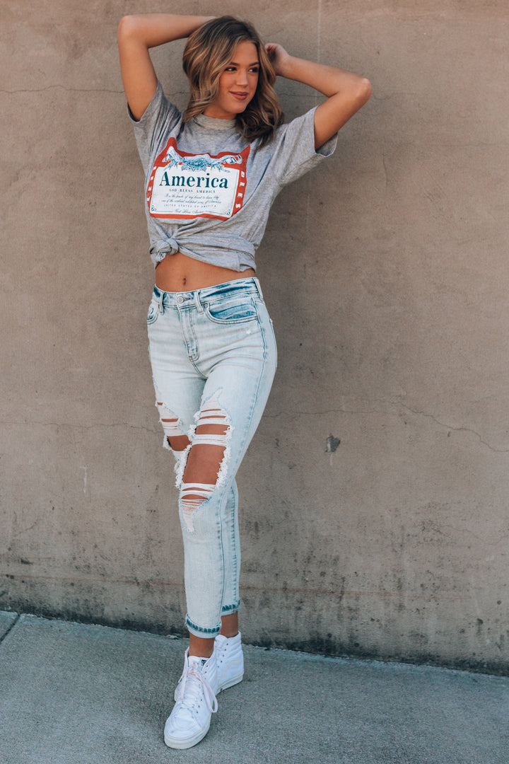 Weekender Distressed Skinny Jeans FINAL SALE