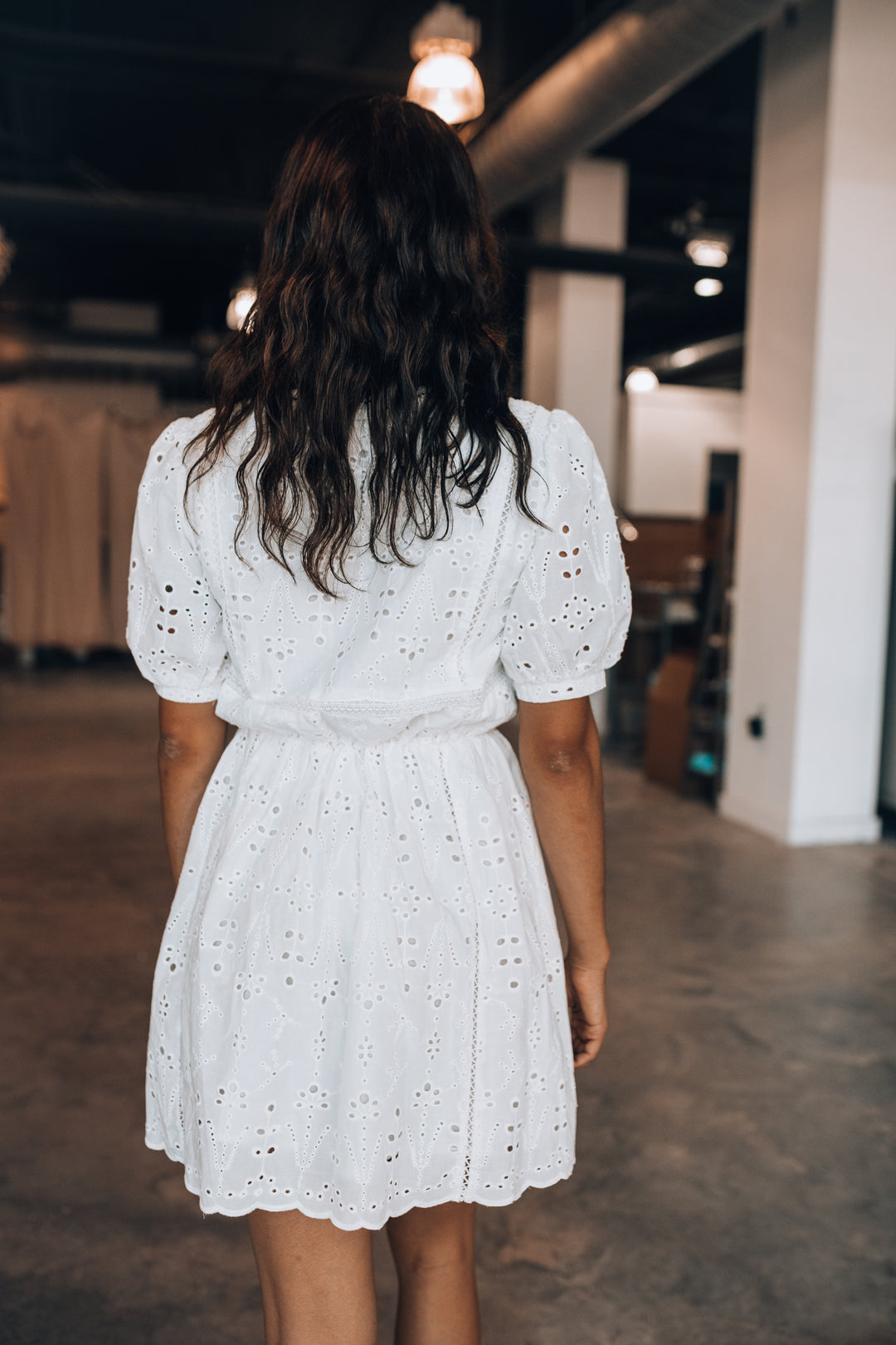 Sienna Eyelet Mini Dress FINAL SALE Southern Alternative Sienna Eyelet Mini Dress FINAL SALE Southern Alternative