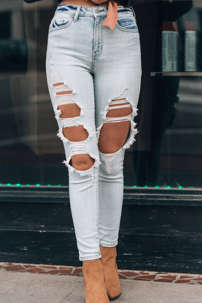 Weekender Distressed Skinny Jeans FINAL SALE