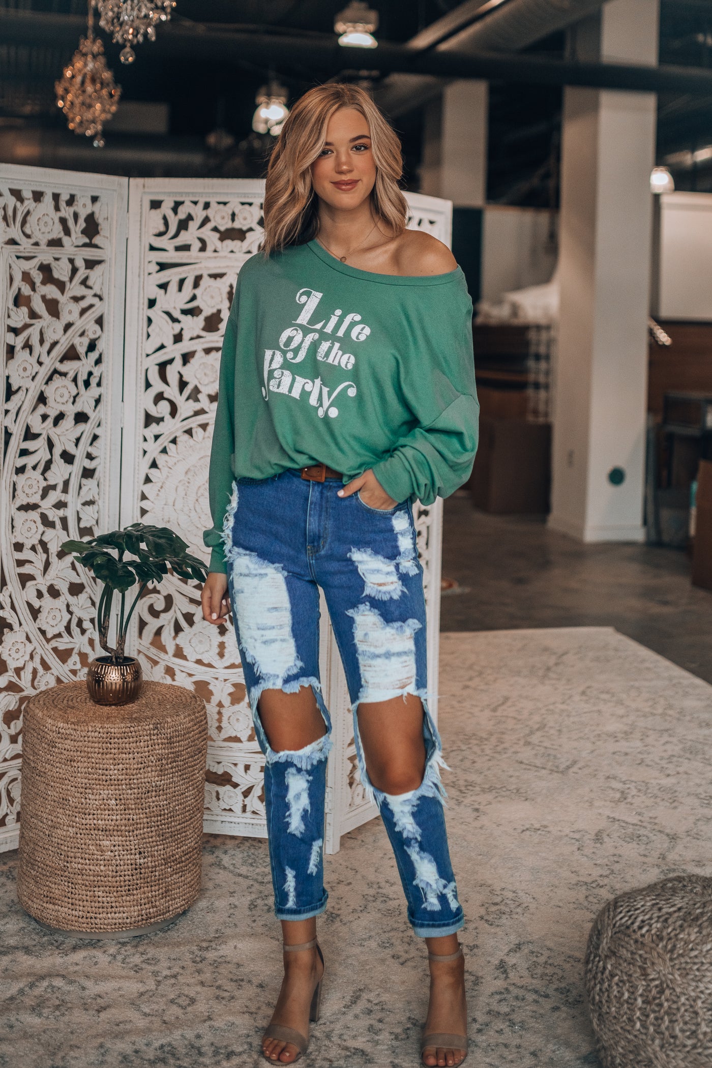 Life Of The Party Sweater FINAL SALE