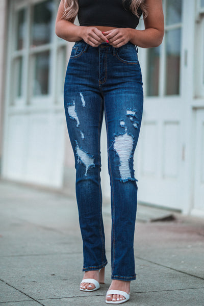 Adriana Distressed Jeans