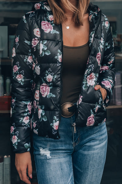 Giselle Floral Quilted Jacket