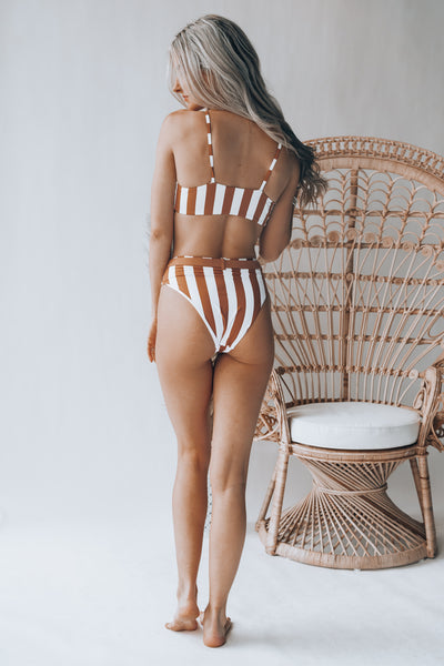 Havana Striped Bikini BOTTOMS FINAL SALE