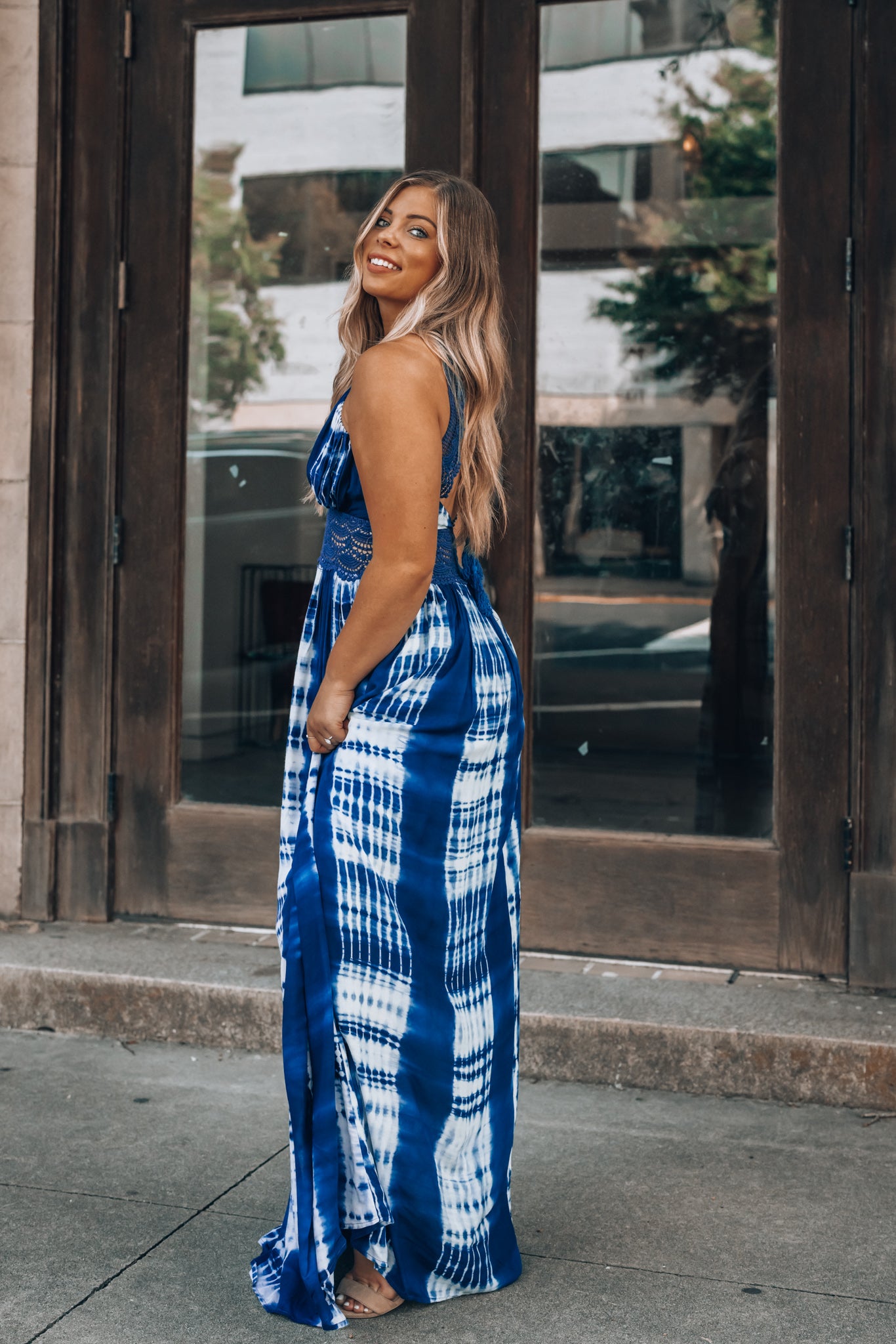 Shifted Thoughts Tie Dye Maxi Dress