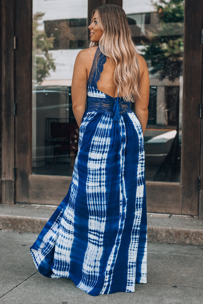 Shifted Thoughts Tie Dye Maxi Dress FINAL SALE