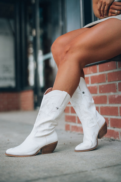 Dallas Cowboy Boots (White)