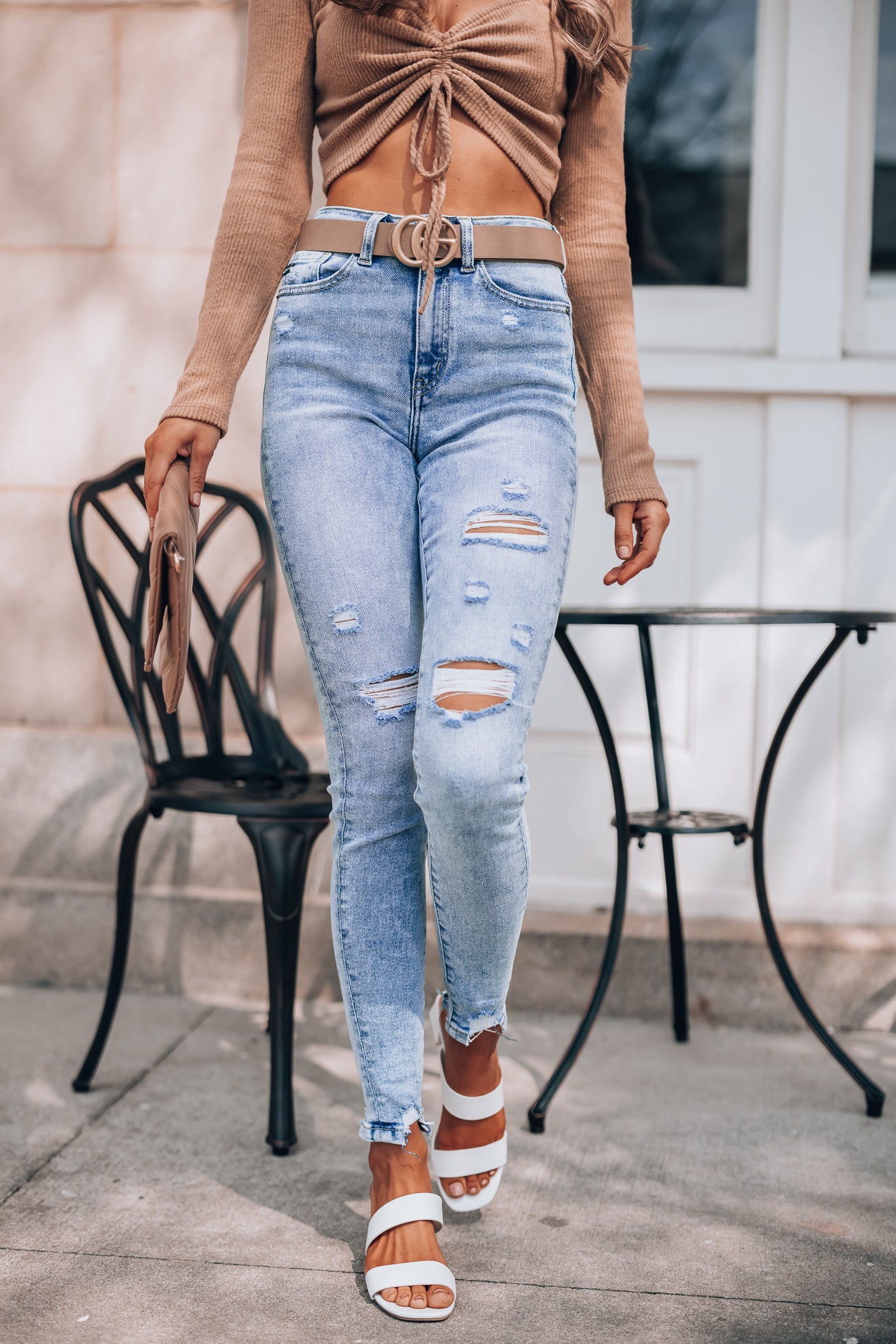 Baylee Cuff High Rise Jeans FINAL SALE