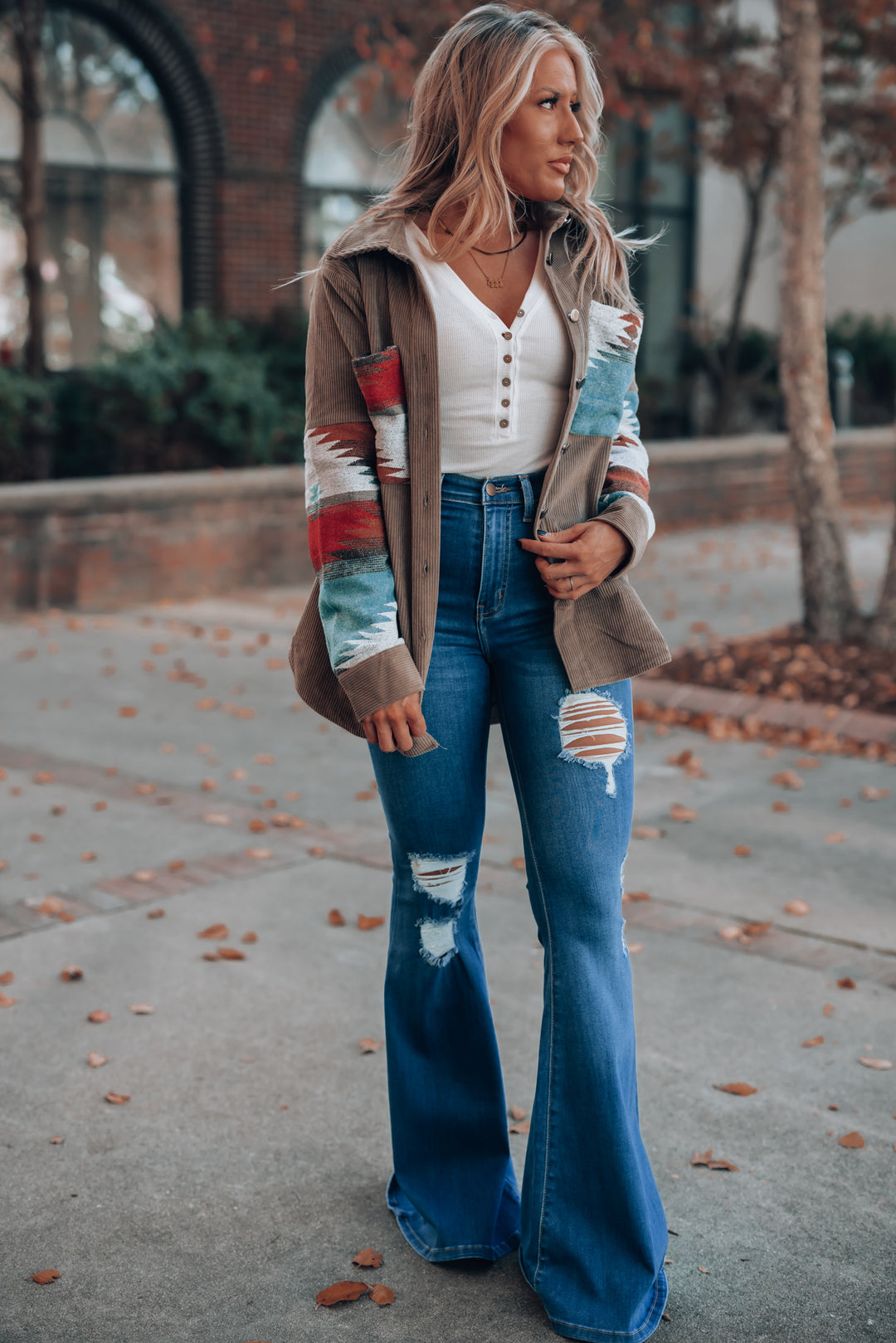 Emilia Aztec Shacket