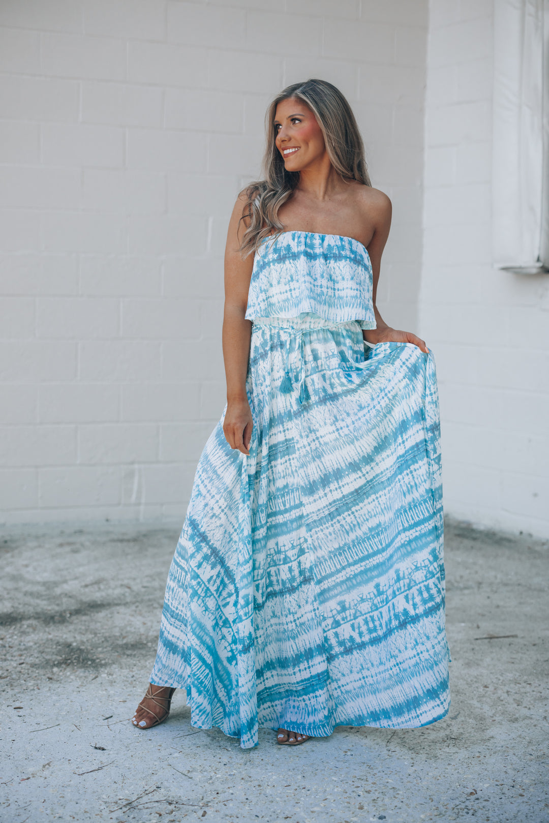 California Coast Tie Dye Maxi Dress FINAL SALE California Coast Tie Dye Maxi Dress FINAL SALE