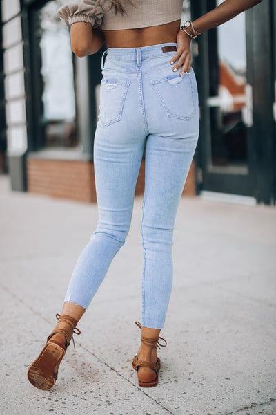 Easy Going Distressed Jeans FINAL SALE
