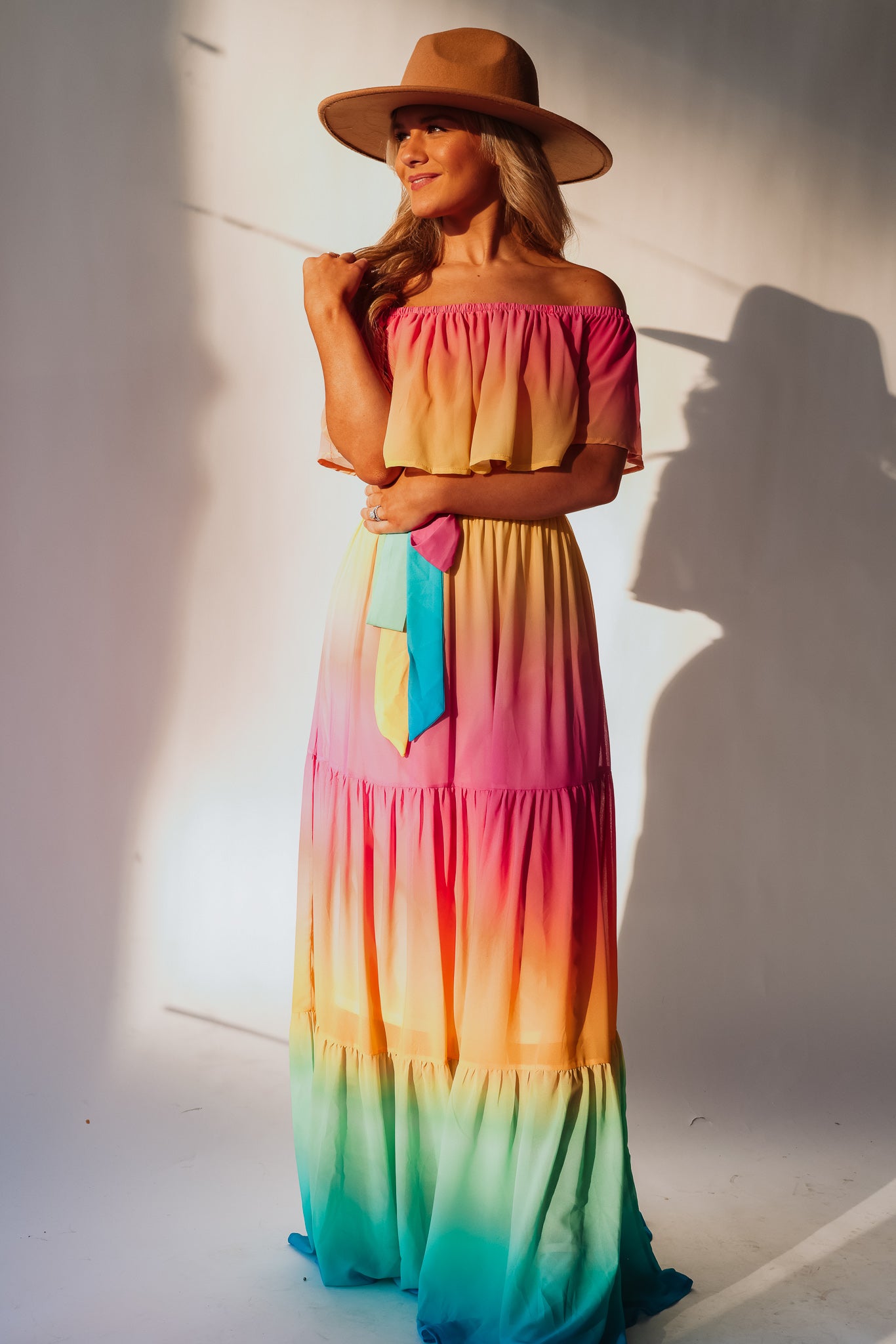 Full Spectrum Maxi Dress