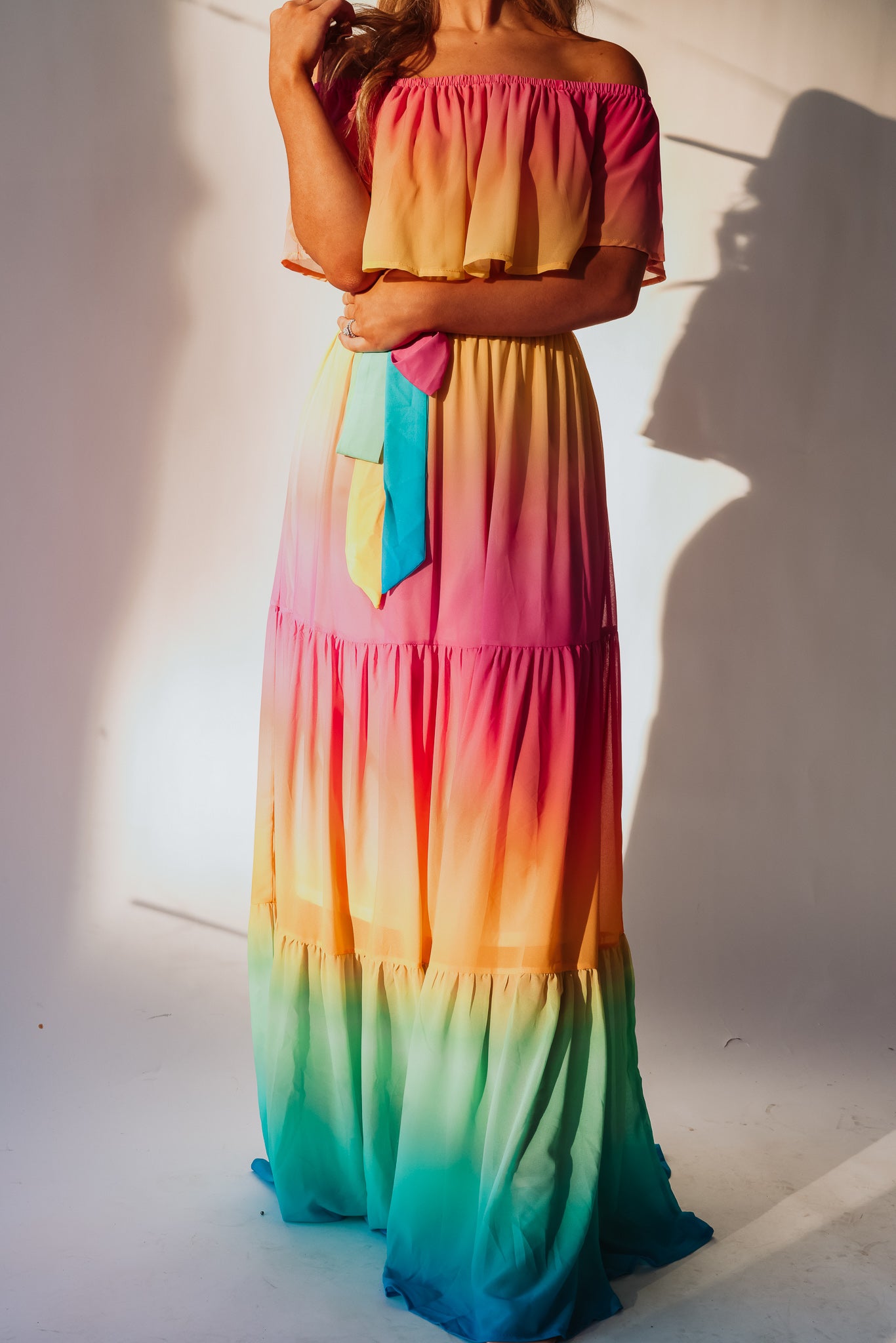 Full Spectrum Maxi Dress