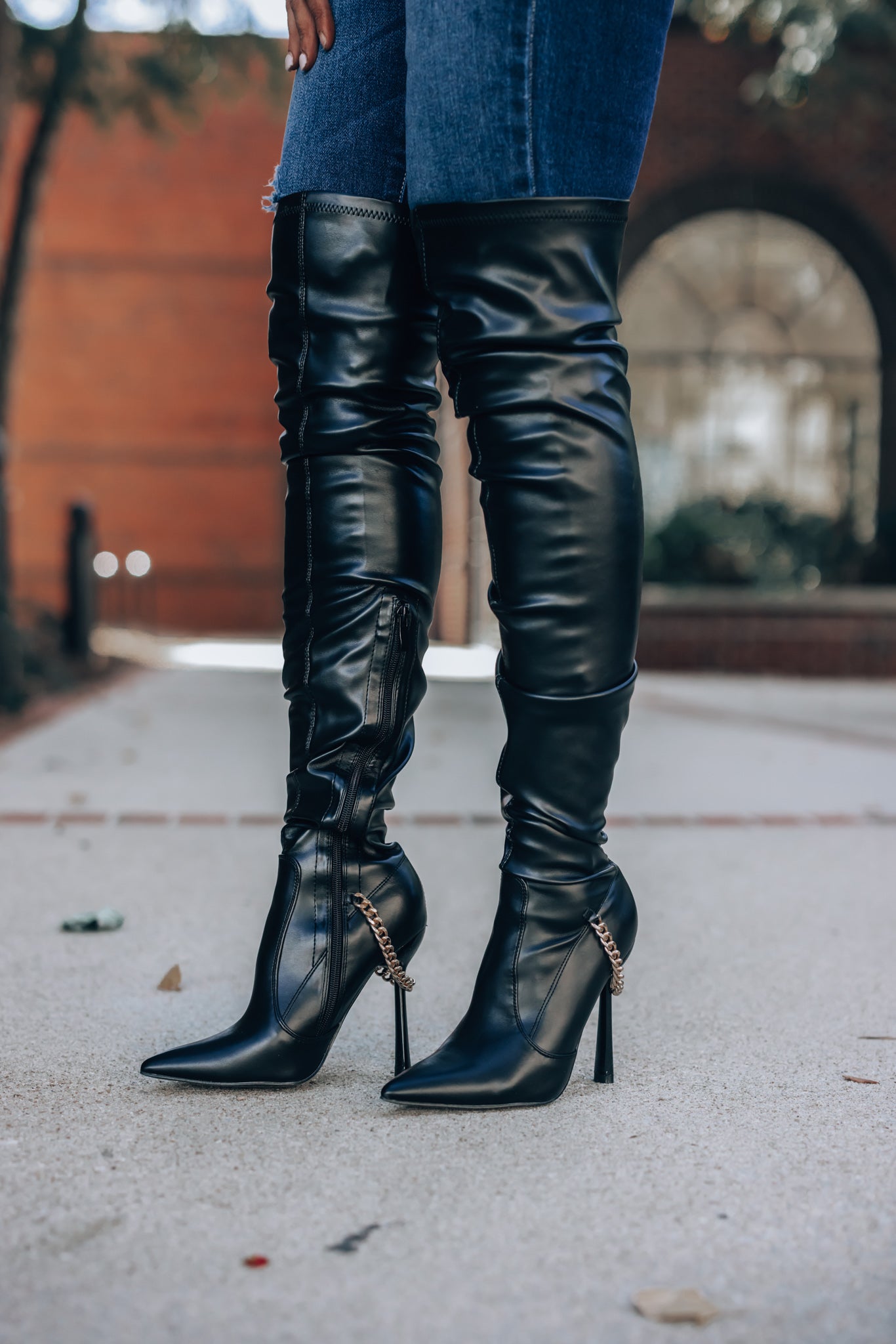 Luxe Thigh High Boots (Black)