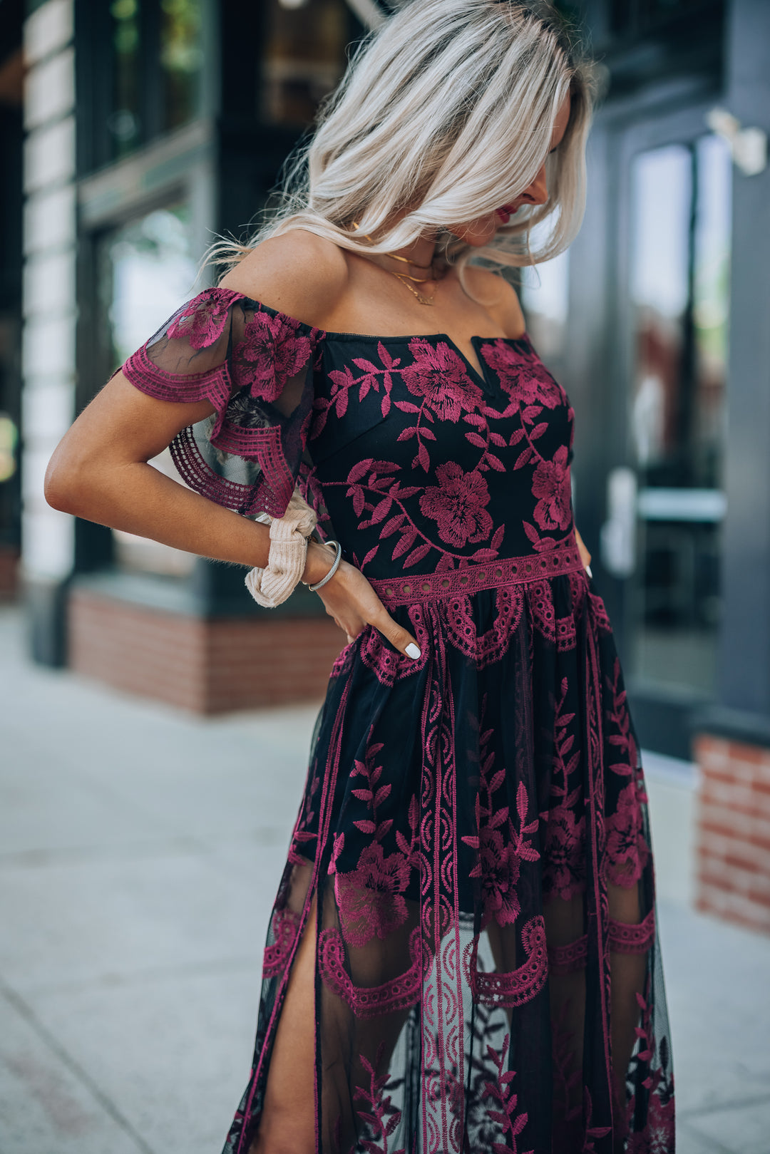 long lace romper dress Canyon Lace Romper Dress (Black) FINAL SALE Southern Alternative