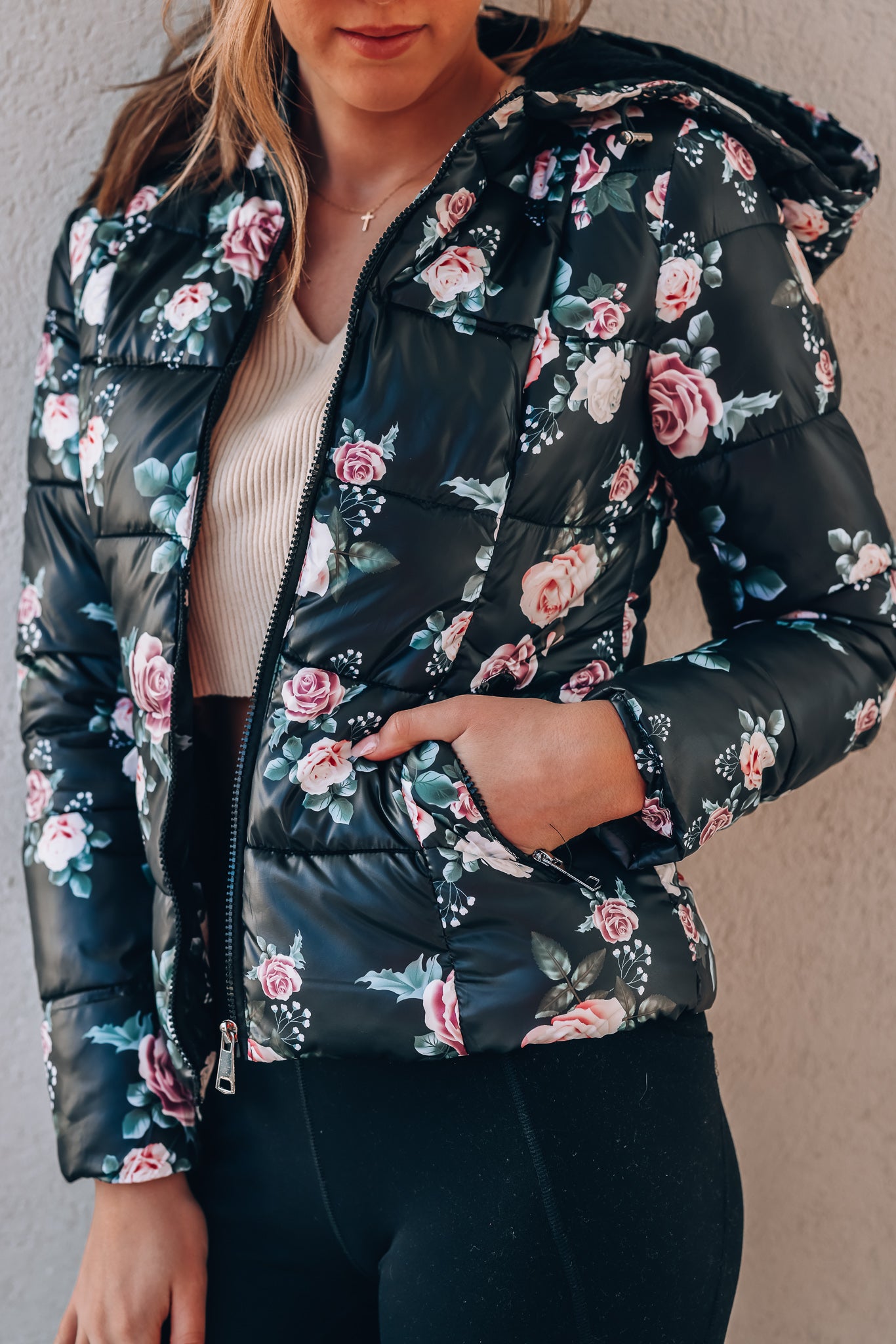 Giselle Floral Quilted Jacket