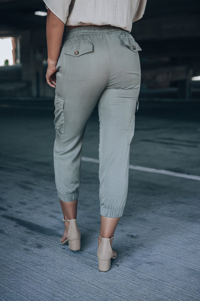 Perfect Day Cargo Pants (Olive)