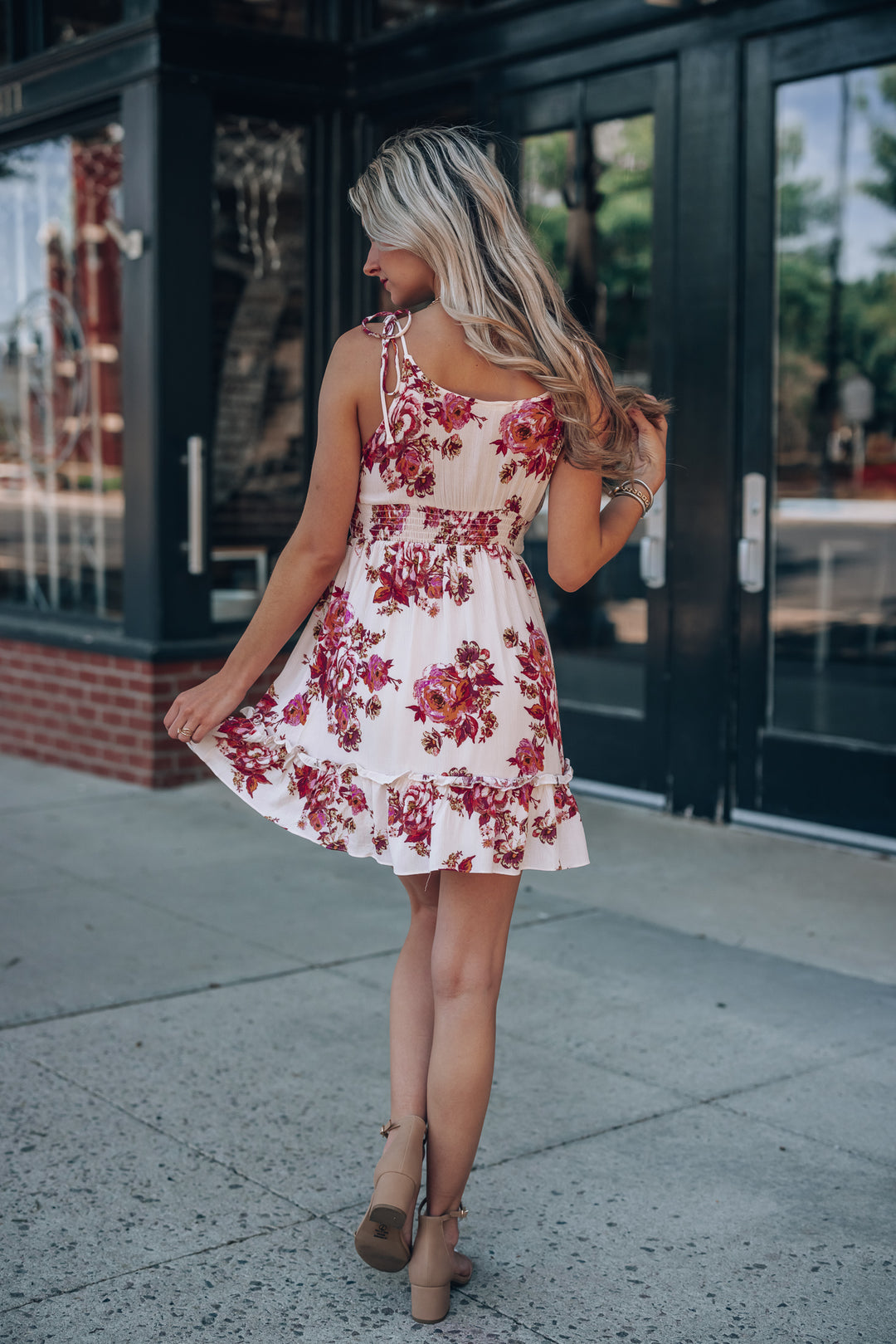 Carry On Floral Mini Dress FINAL SALE