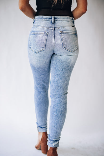 Baylee Cuff High Rise Jeans