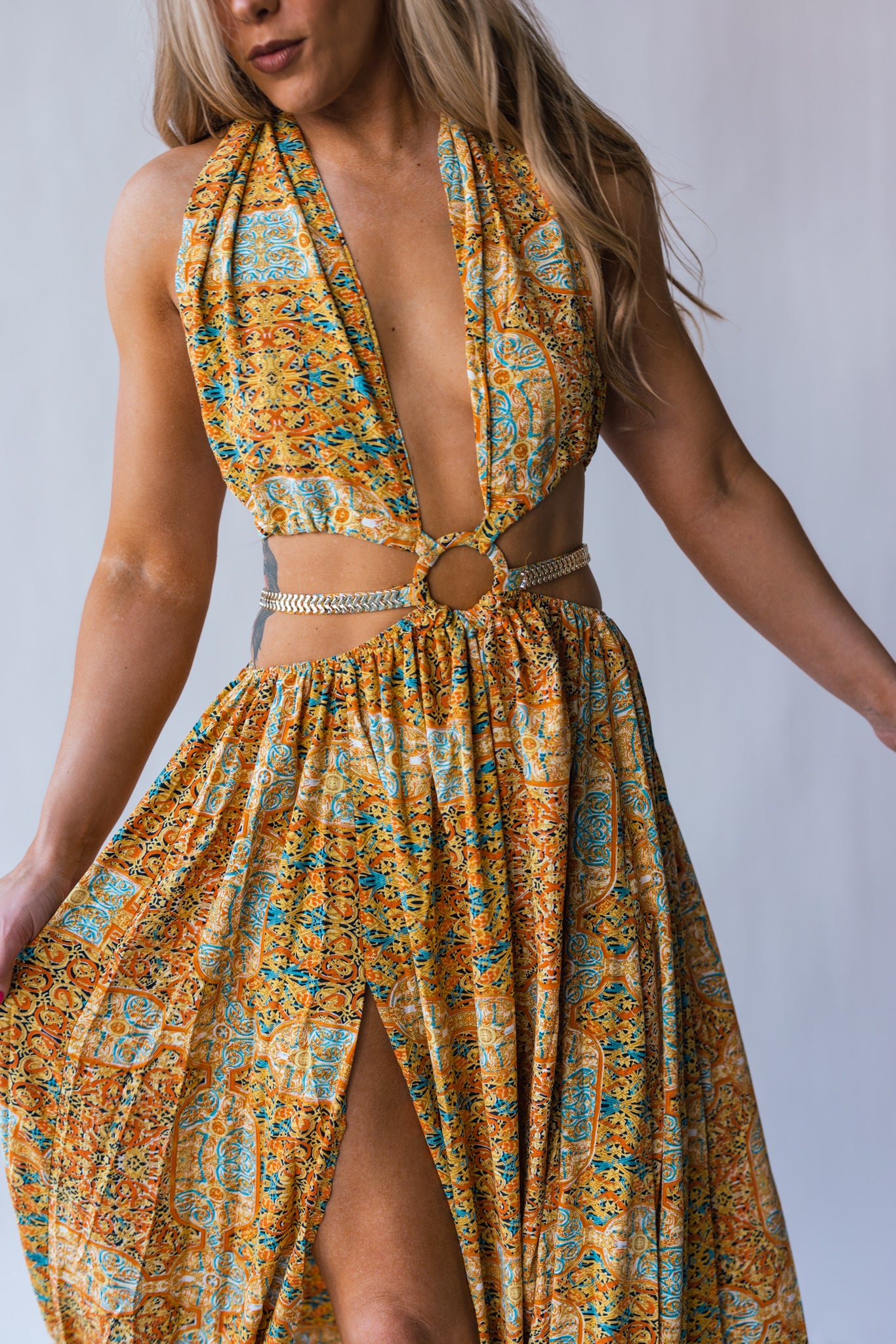 Virgin Islands Maxi Dress (Sunset)