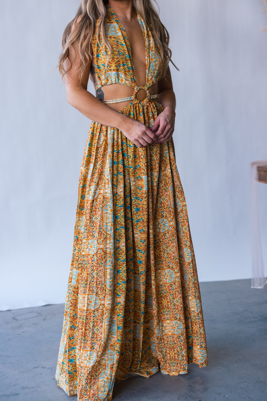 sunset maxi dress Virgin Islands Maxi Dress (Sunset) FINAL SALE – Southern Alternative