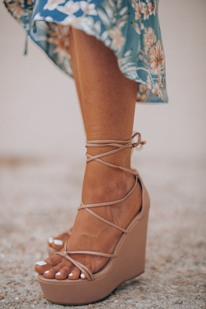 Charisma Strappy Wedges FINAL SALE