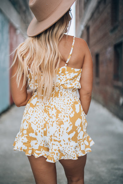 Seize The Day Spotted Romper